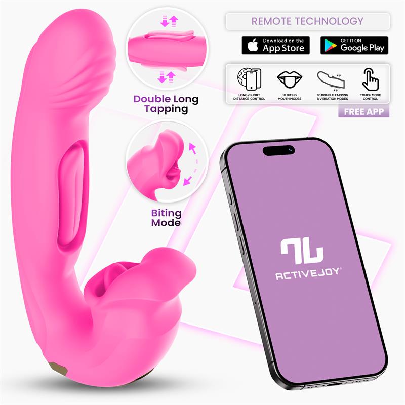 Bimby Vibrador con Mordisqueo y Lengua