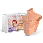 Boomax Traje Torso Masculino Hiperrealista Silicona