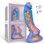 Dildo Dragón Silicona Líquida 18 cm