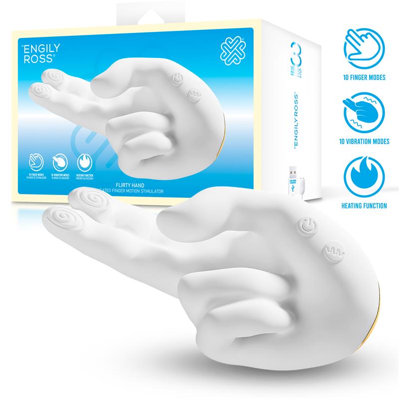 Flirty Hand – Estimulador Finger con Efecto Calor | Engily Ross