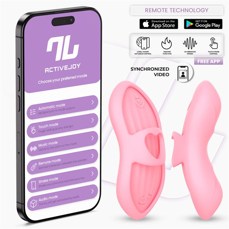 Laia Estimulador de Dedo con Calor y Funda con APP