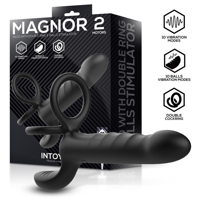 Magnor Dildo con Anillo Doble