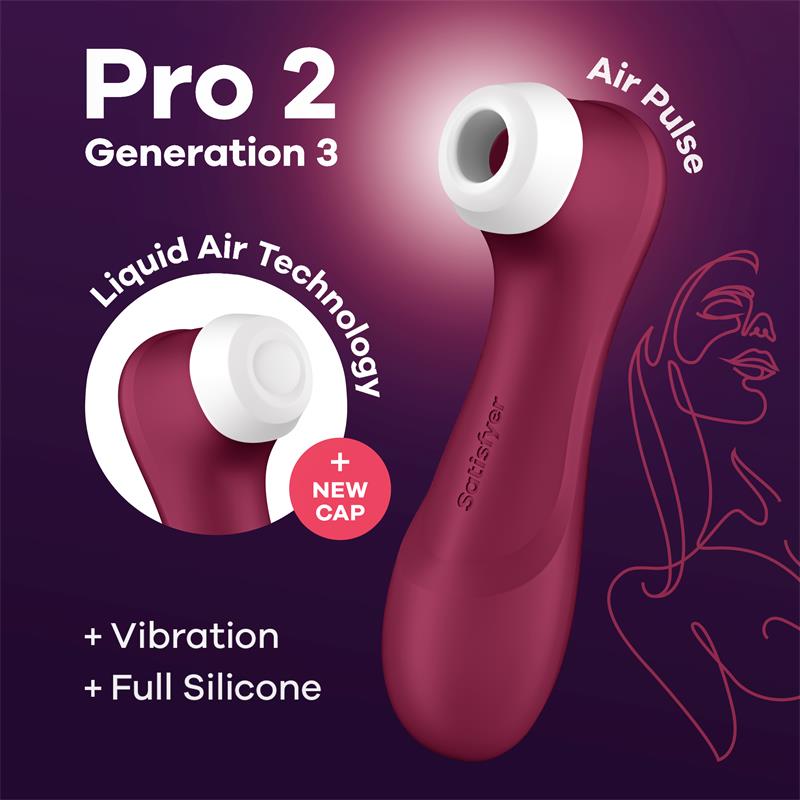 SATISFYER Pro 2 Gen 3 Succión y Vibración