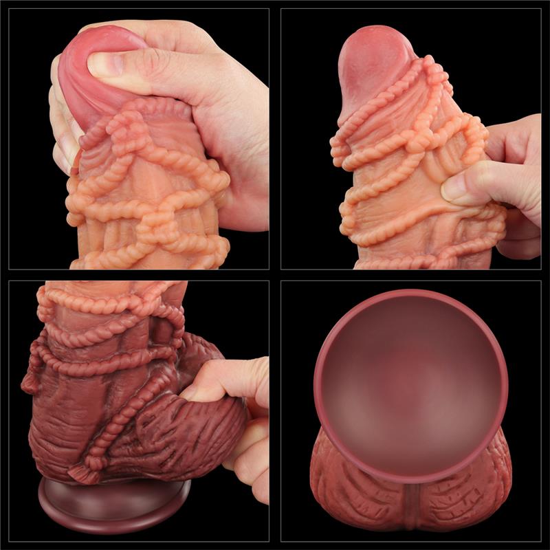 Dildo Doble Capa Tamaño King 9.5"