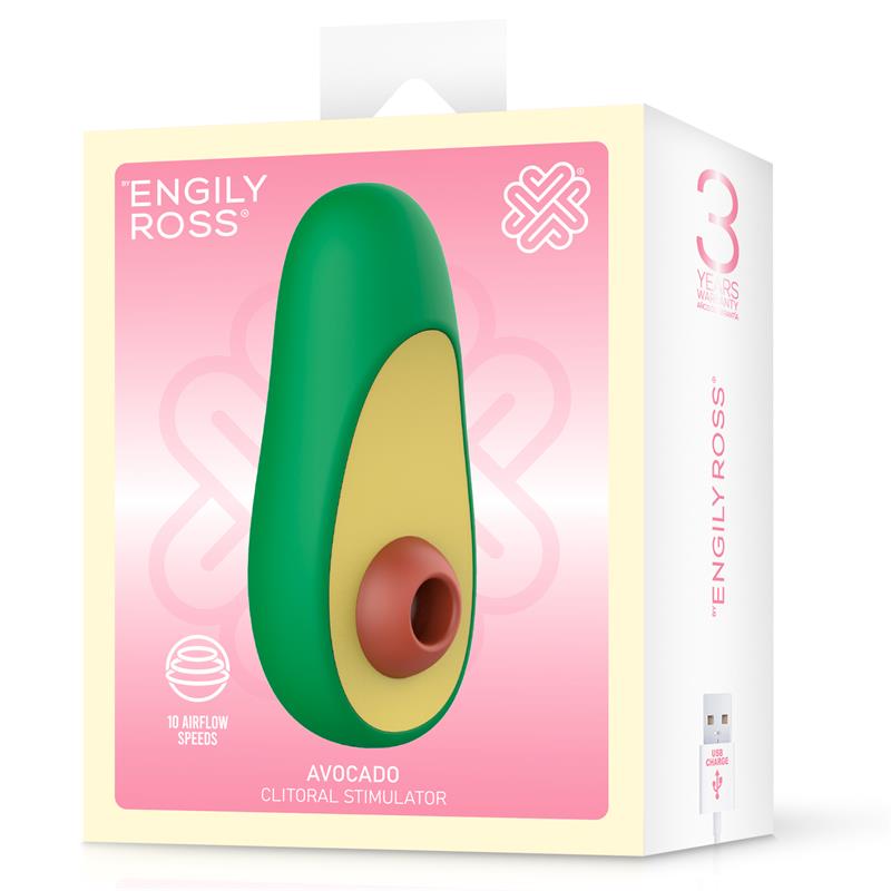 Avocado Estimulador de Clítoris con Succión