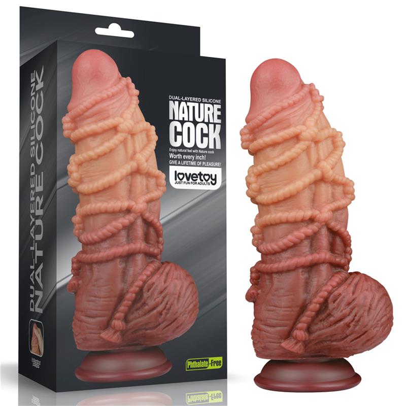Dildo Doble Capa Tamaño King 9.5"
