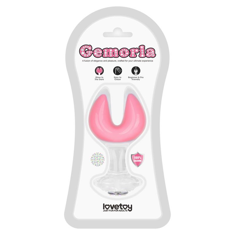 Gemoria Plug Anal Silicona Doble Punta