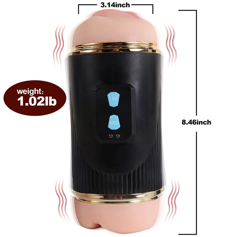 Masturbador Doble Vagina y Boca