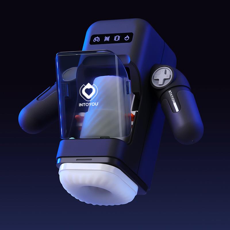 Masturbador Elon Función Up and Down, Calor, Vibración y Soporte Móvil