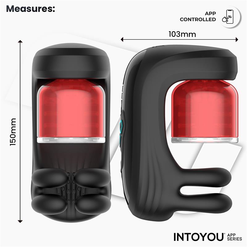 Torky Masturbador con Rotación Compresión con App