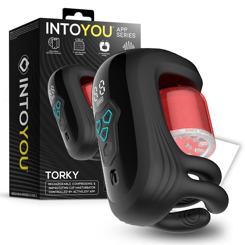 Torky Masturbador con Rotación Compresión con App