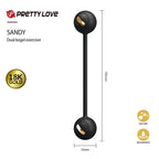 Reinas Luxury Set 12 Juguetes Negro y Oro 18k