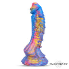 Dildo Dragón Silicona Líquida 18 cm