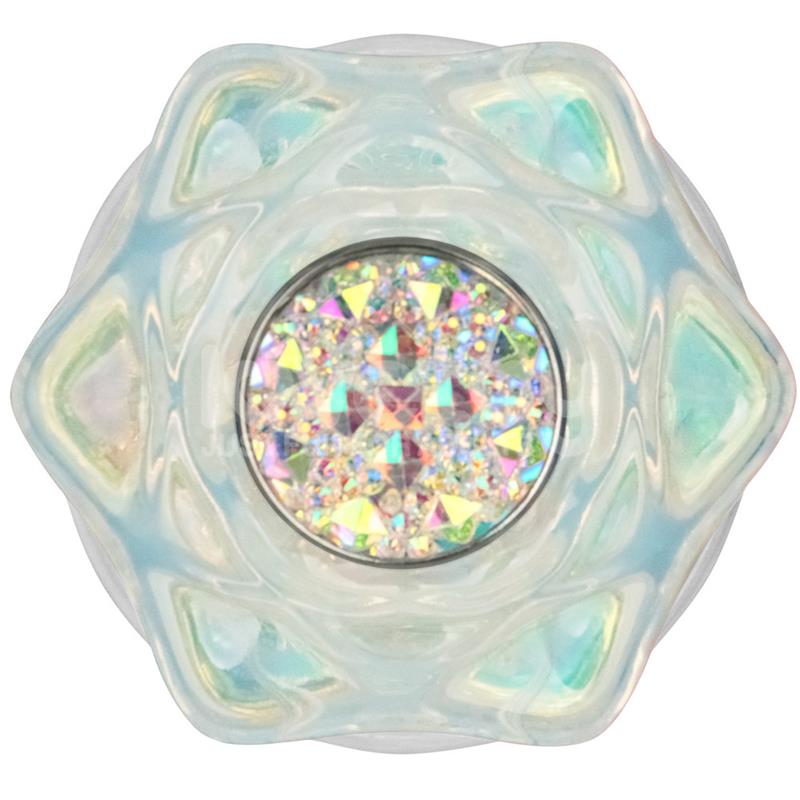 Gemoria Plug de Silicona con Centro de Cristal