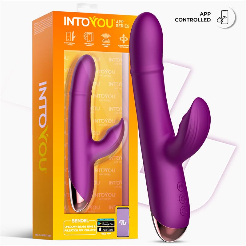 Sendel Vibrador con Anillo de Bolas Internas y Pulsación con App