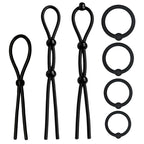 Set de 7 Anillos para el Pene Silicona Sólida