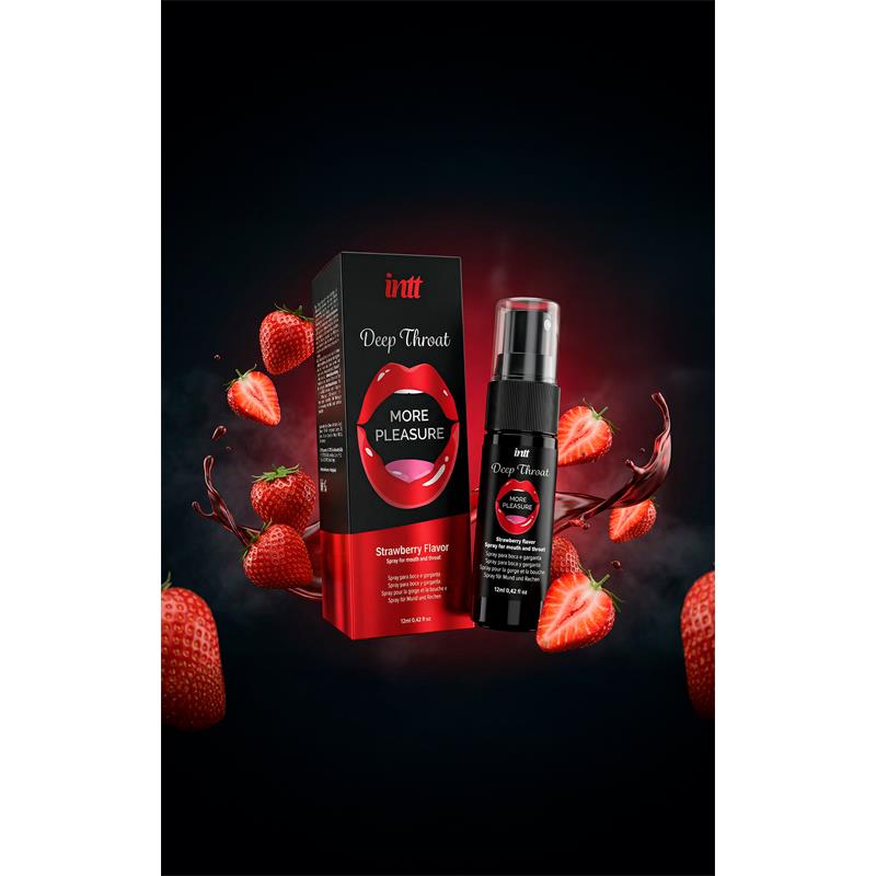Spray para Sexo Oral Deep Throat Fresa