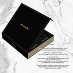 Reinas Luxury Set 12 Juguetes Negro y Oro 18k