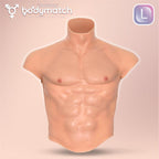 Boomax Traje Torso Masculino Hiperrealista Silicona