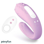 Vibrador Brightmauve, Doble Motor, Control Remoto