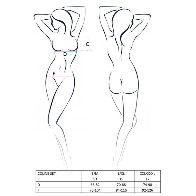 Set lenceria Rojo/negro