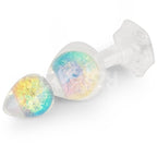 Gemoria Plug de Silicona con Centro de Cristal