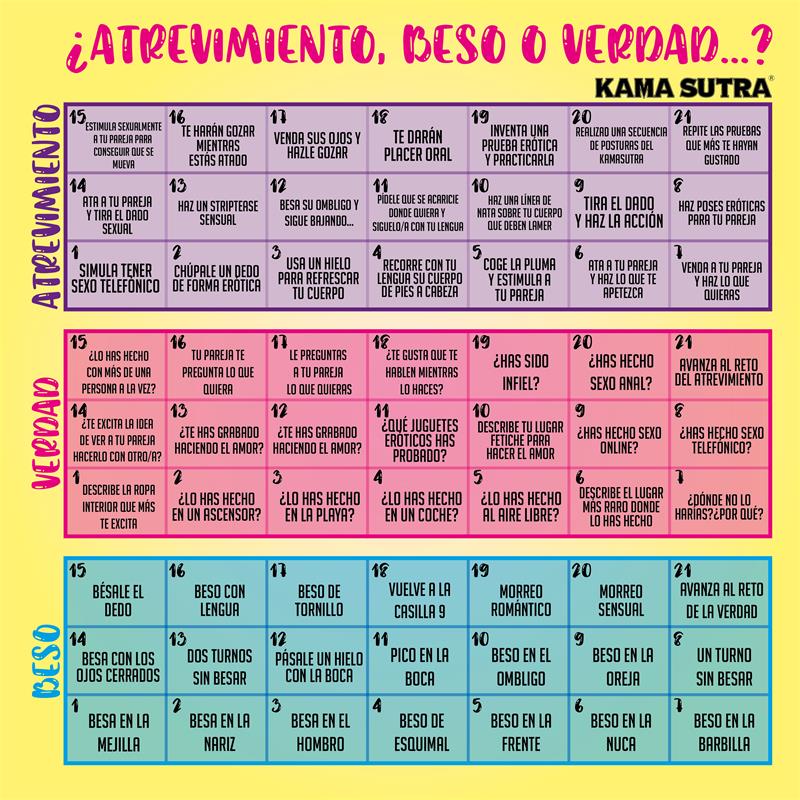 Juego de Atrevido, Beso y Verdad