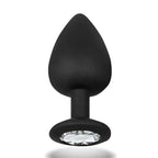 Sparkly Plug Anal con Joya Silicona Talla L