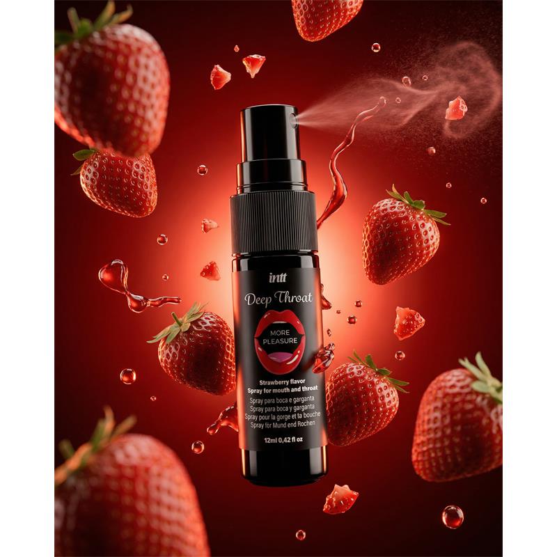 Spray para Sexo Oral Deep Throat Fresa