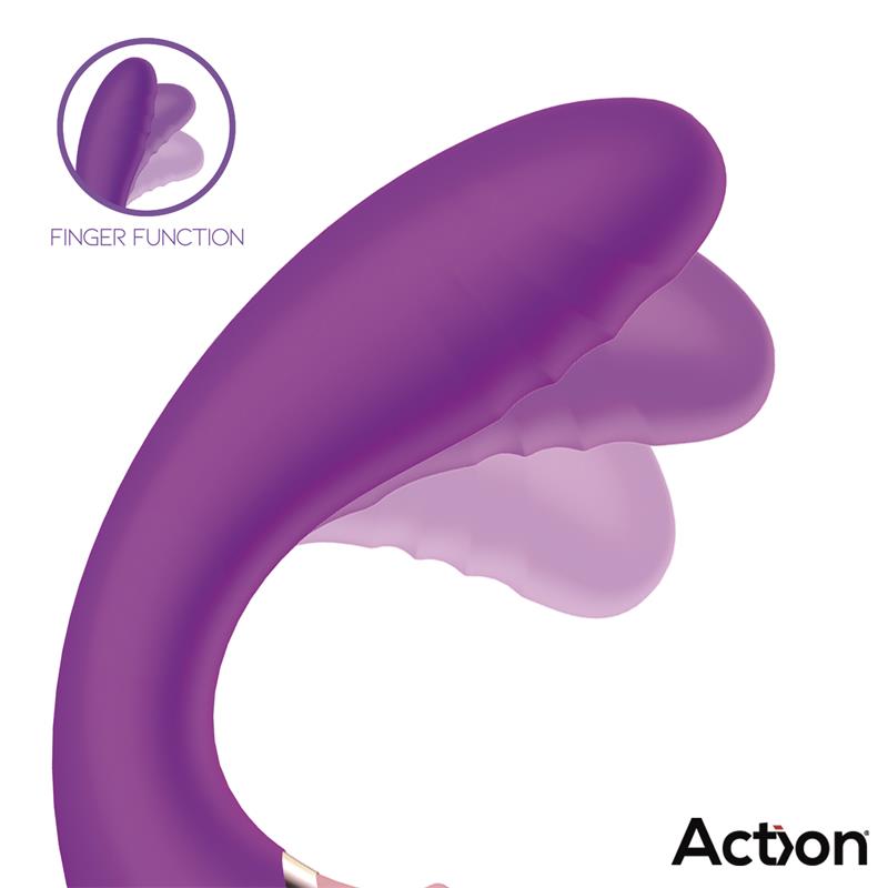 Lovers 3 in 1 Vibrador con Finger y Succión