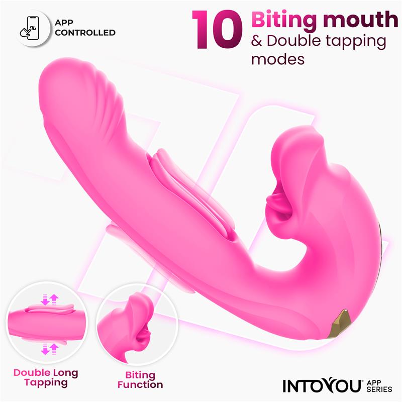 Bimby Vibrador con Mordisqueo y Lengua