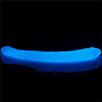 Lumino Dildo Doble 37 cm Luz Azul