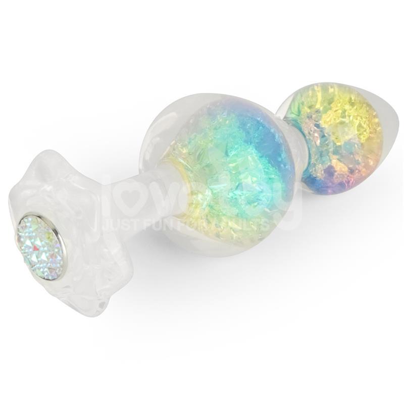 Gemoria Plug de Silicona con Centro de Cristal