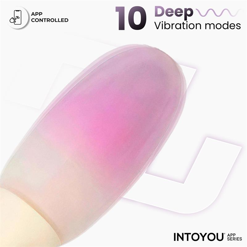 NexEgg Huevo Vibrador Silicona Doble capa App
