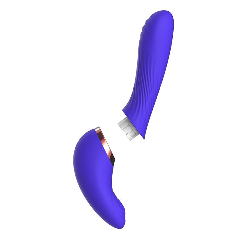 Rayden Vibrador con Pulsación y Bolas Internas