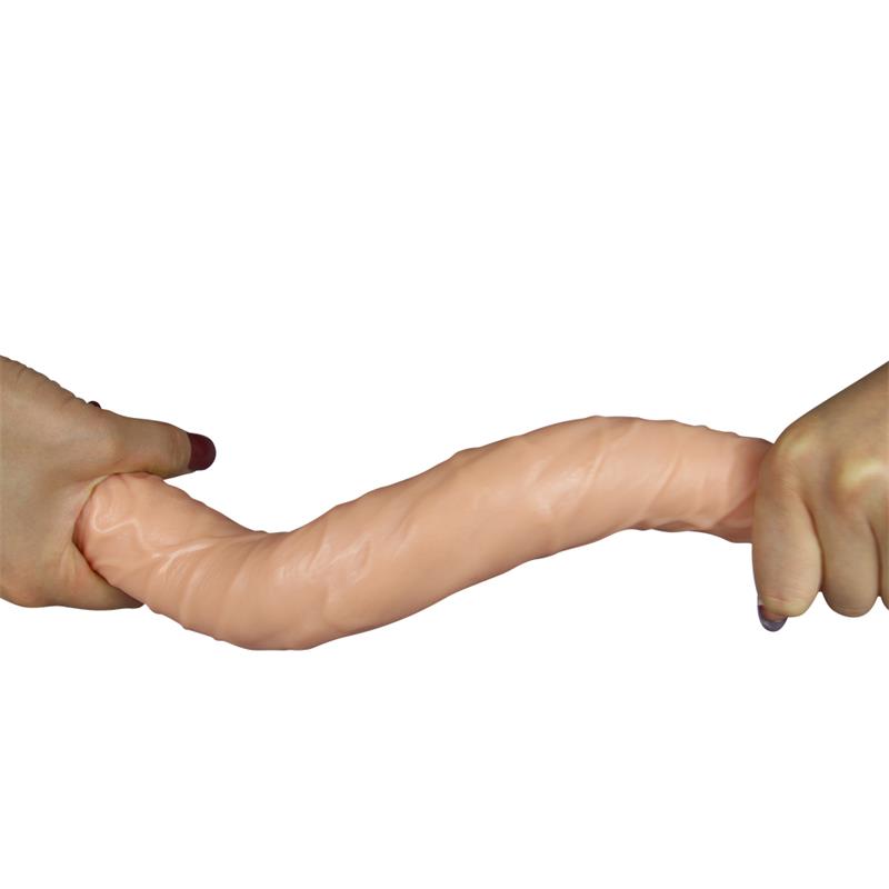 LadyKiller Dildo Doble 35,5 cm Natural