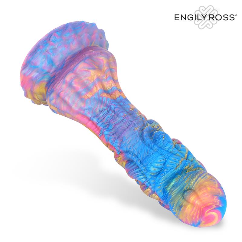 Dildo Dragón Silicona Líquida 18 cm
