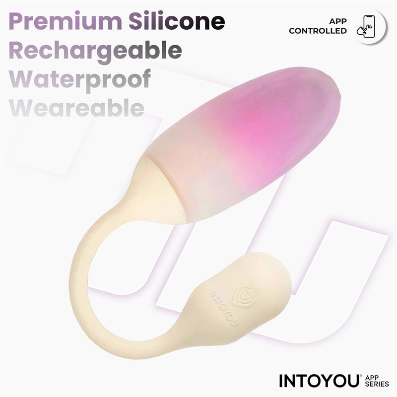 NexEgg Huevo Vibrador Silicona Doble capa App