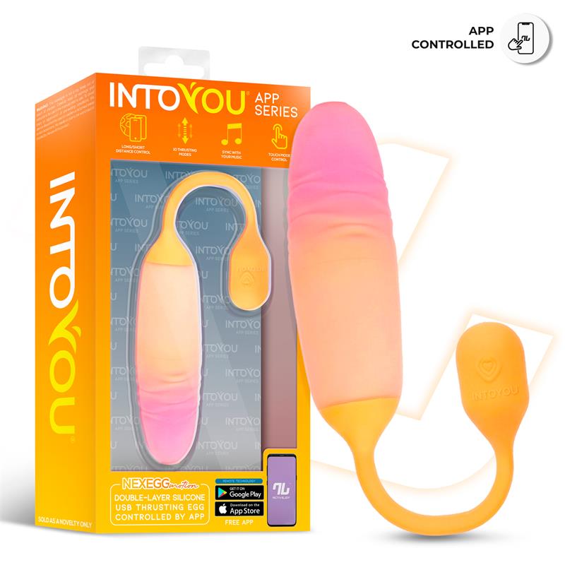 NexEgg Motion Huevo Vibrador con Thrusting App