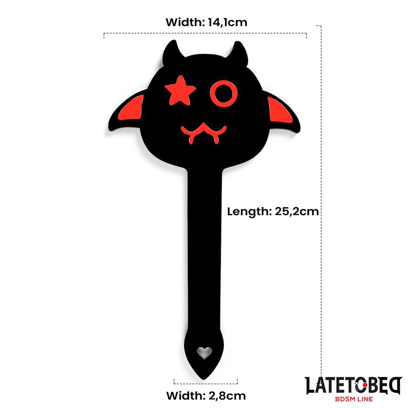 Pala de Spanking Demonio 25.2 cm
