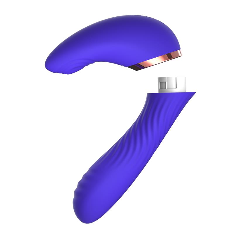 Rayden Vibrador con Pulsación y Bolas Internas