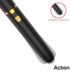 Estimulador Brocha de Maquillaje con Vibración Negro