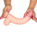 Dildo Realista Dual piel Retráctil y Orientable