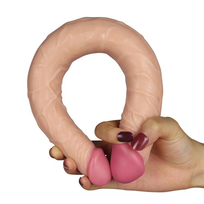 LadyKiller Dildo Doble 35,5 cm Natural