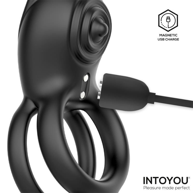 Konny Anillo Vibrador Doble con Control Remoto