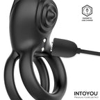 Konny Anillo Vibrador Doble con Control Remoto