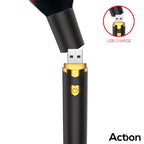 Estimulador Brocha de Maquillaje con Vibración Negro