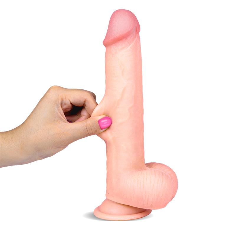 Dildo Realista Dual piel Retráctil y Orientable