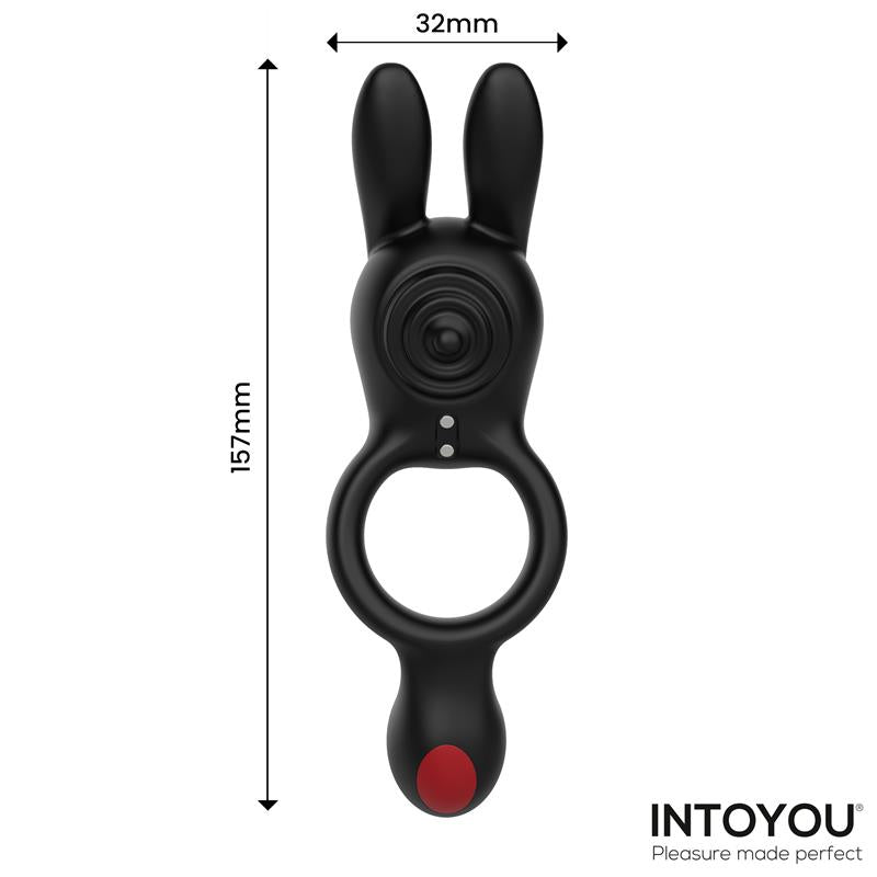 Konny Anillo Vibrador Doble con Control Remoto