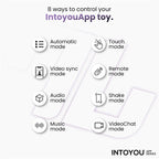 NexEgg Huevo Vibrador Silicona Doble capa App